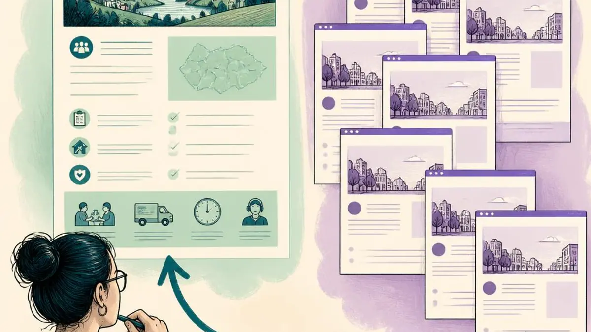 How to Plan Useful City Service Pages Without Doorway Content